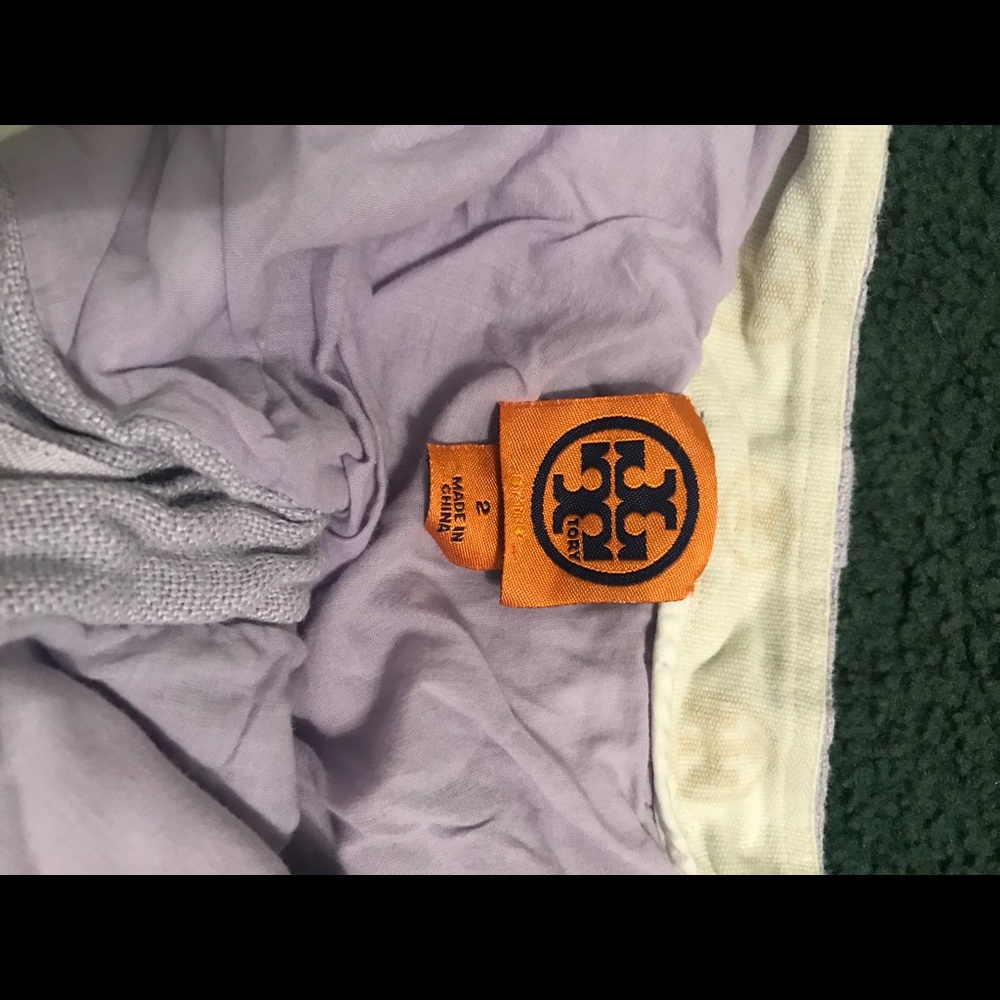 Lilac Tory Burch shorts